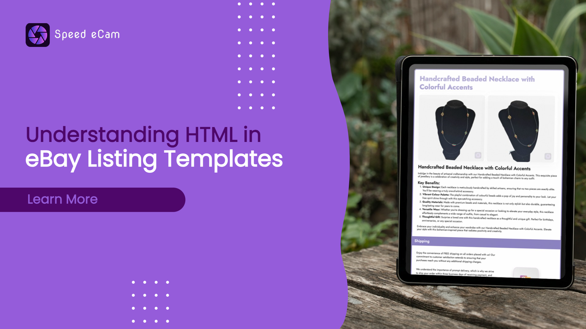 Understanding HTML in eBay Listing Templates