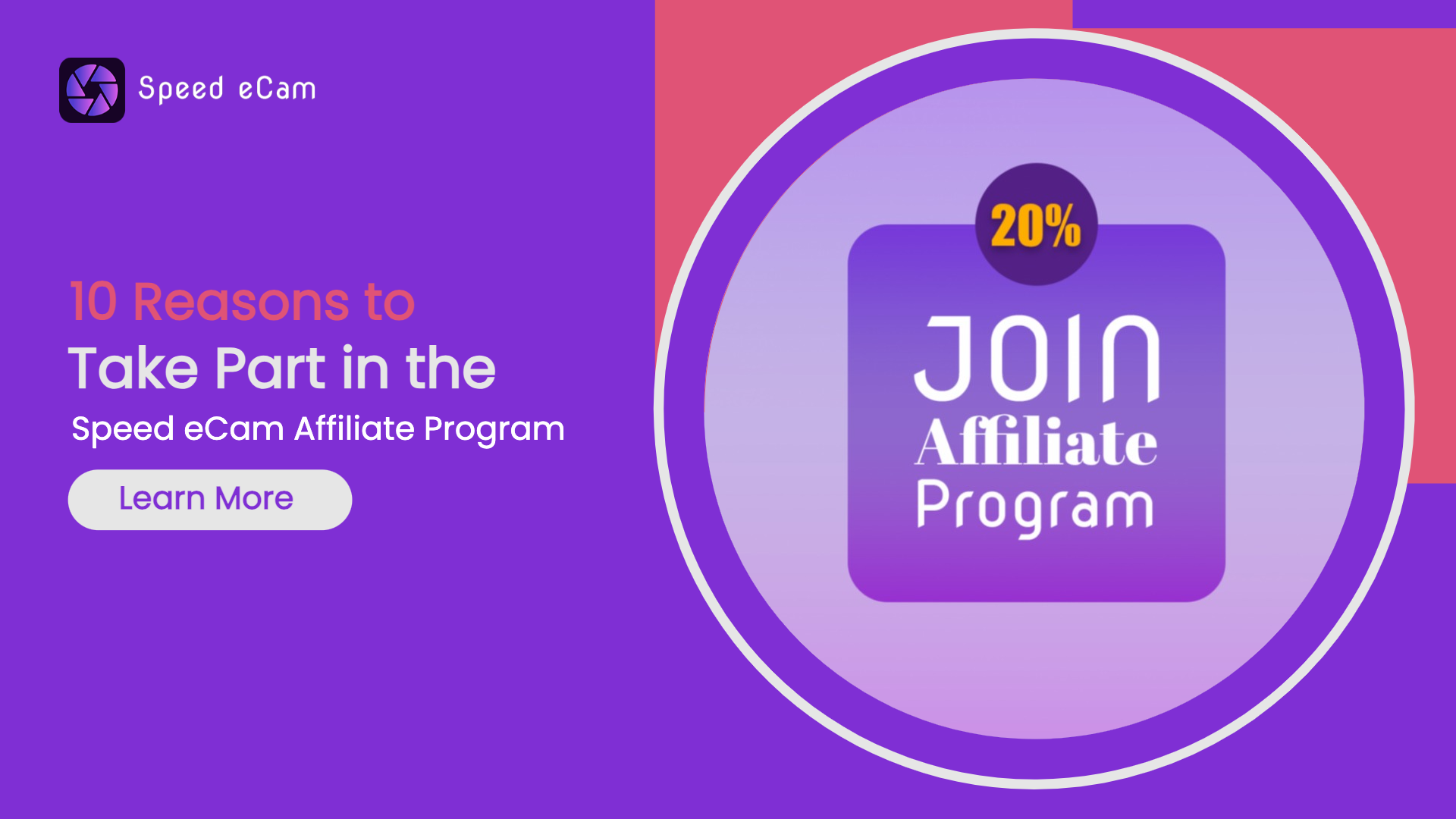 10 Reasons to Take Part in the Speed eCam Affiliate Program