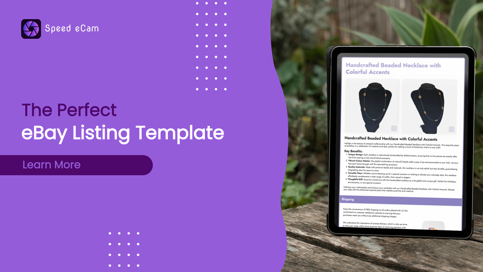 Designing the Perfect eBay Listing Template