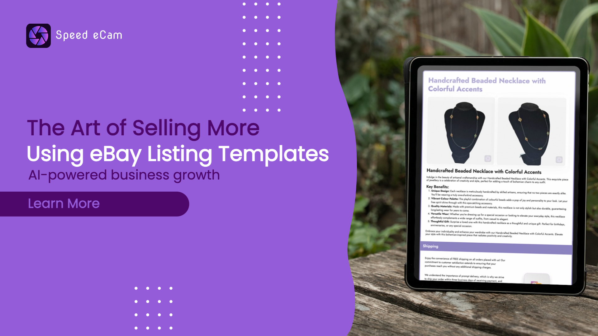 The Art of Selling More: Using eBay Listing Templates