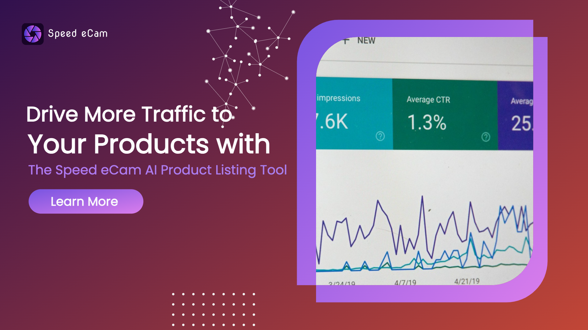 Drive More Traffic to Your Products with The Speed eCam AI Product Listing Tool