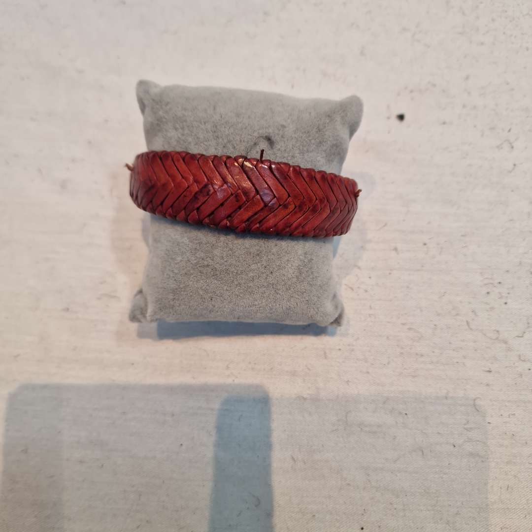 handmade-red-woven-bracelet