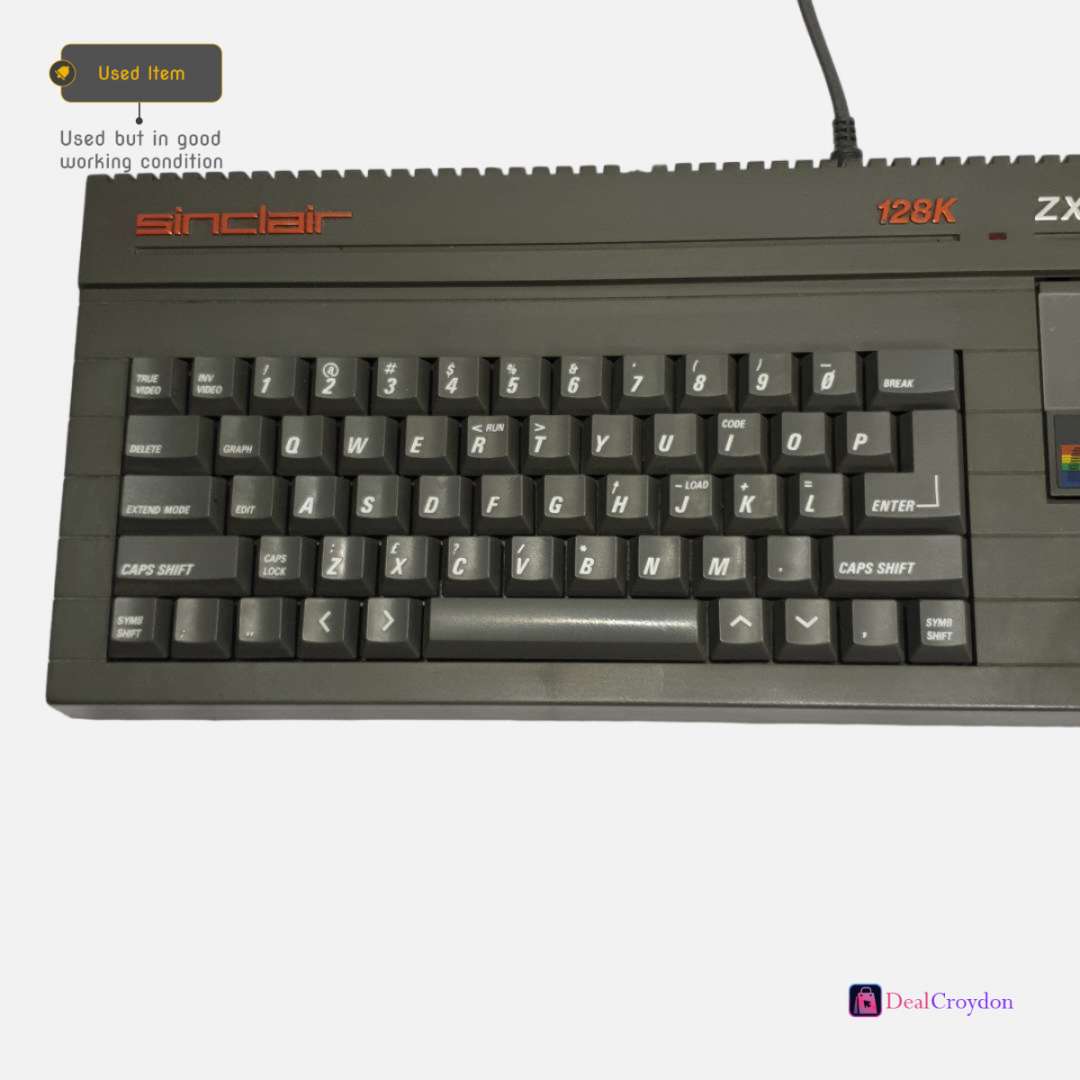 sinclair-128k-zx-spectrum-2-datacorder-computer-original-power-supply-vintage