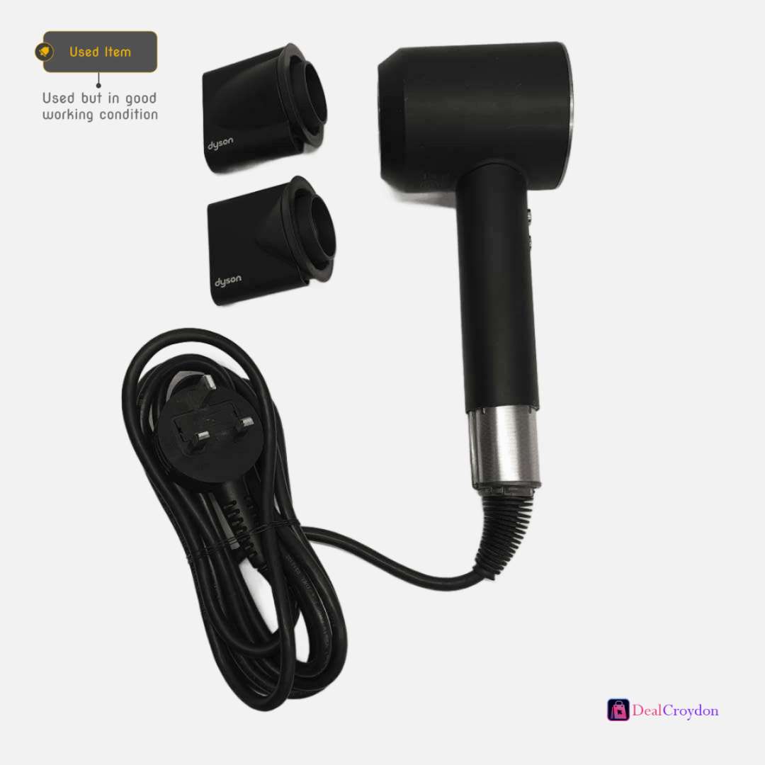 dyson-hd01-supersonic-hair-dryer-2-attachments-missing-filter-cover