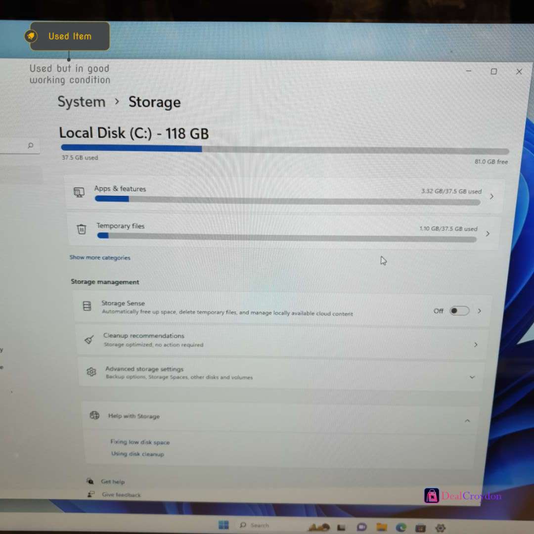 DELL W07C INSPIRON 2350 INTEL CORE I7 4TH GEN 16GB RAM 128GB SSD + POWER SUPPLY-3QuRq