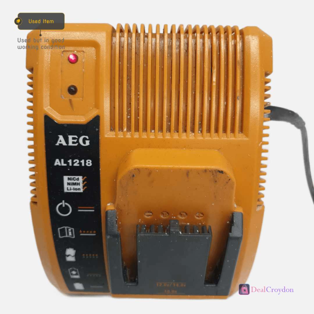 AEG AL1218 12-18V LITHIUM ION+NiMH+NiCad BATTERY CHARGER NO BATTERY