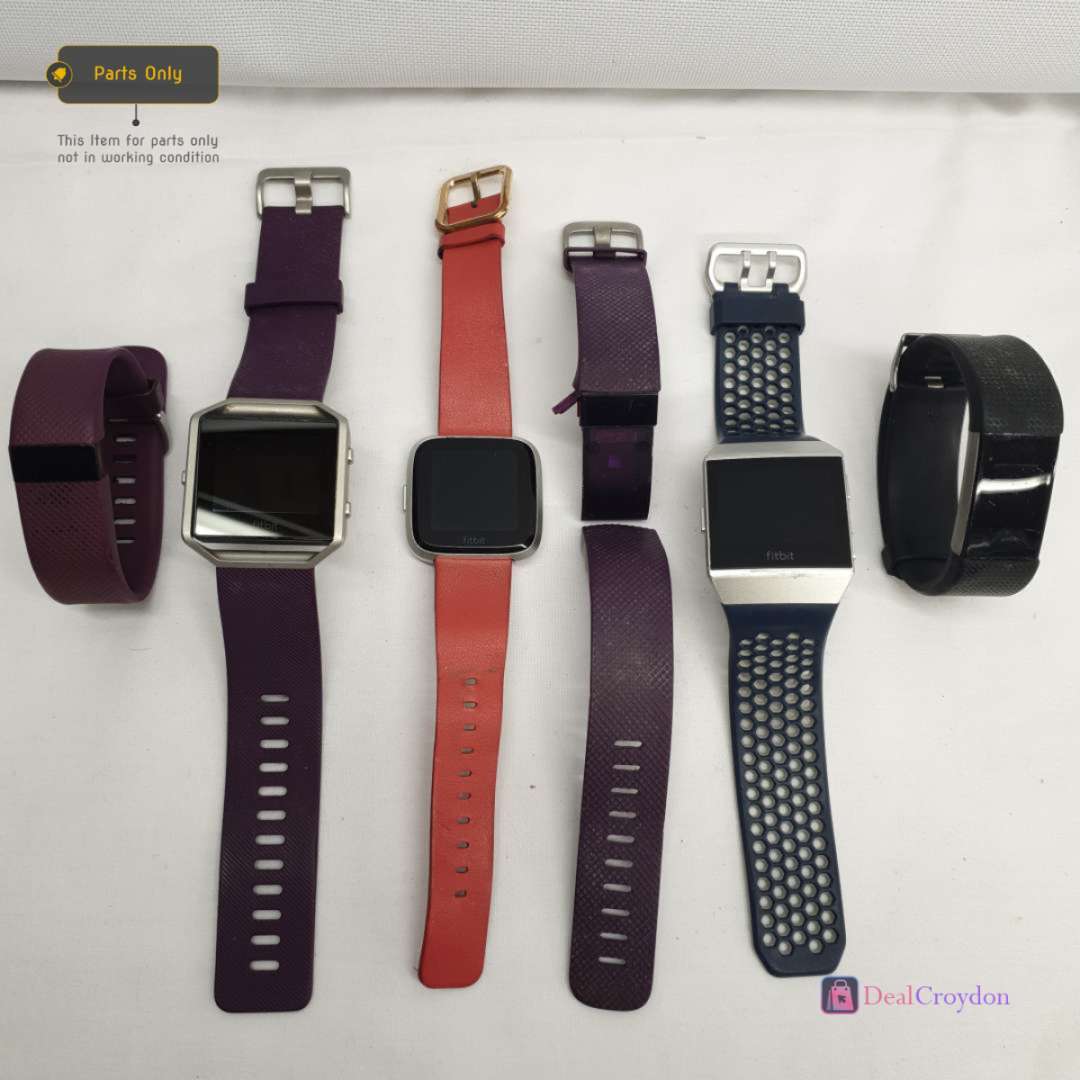 JOB LOT 6 X FITBIT FB815 SG FB503 FB502 ACTIVITY TRACKER UNTESTED SPARE & REPAIR