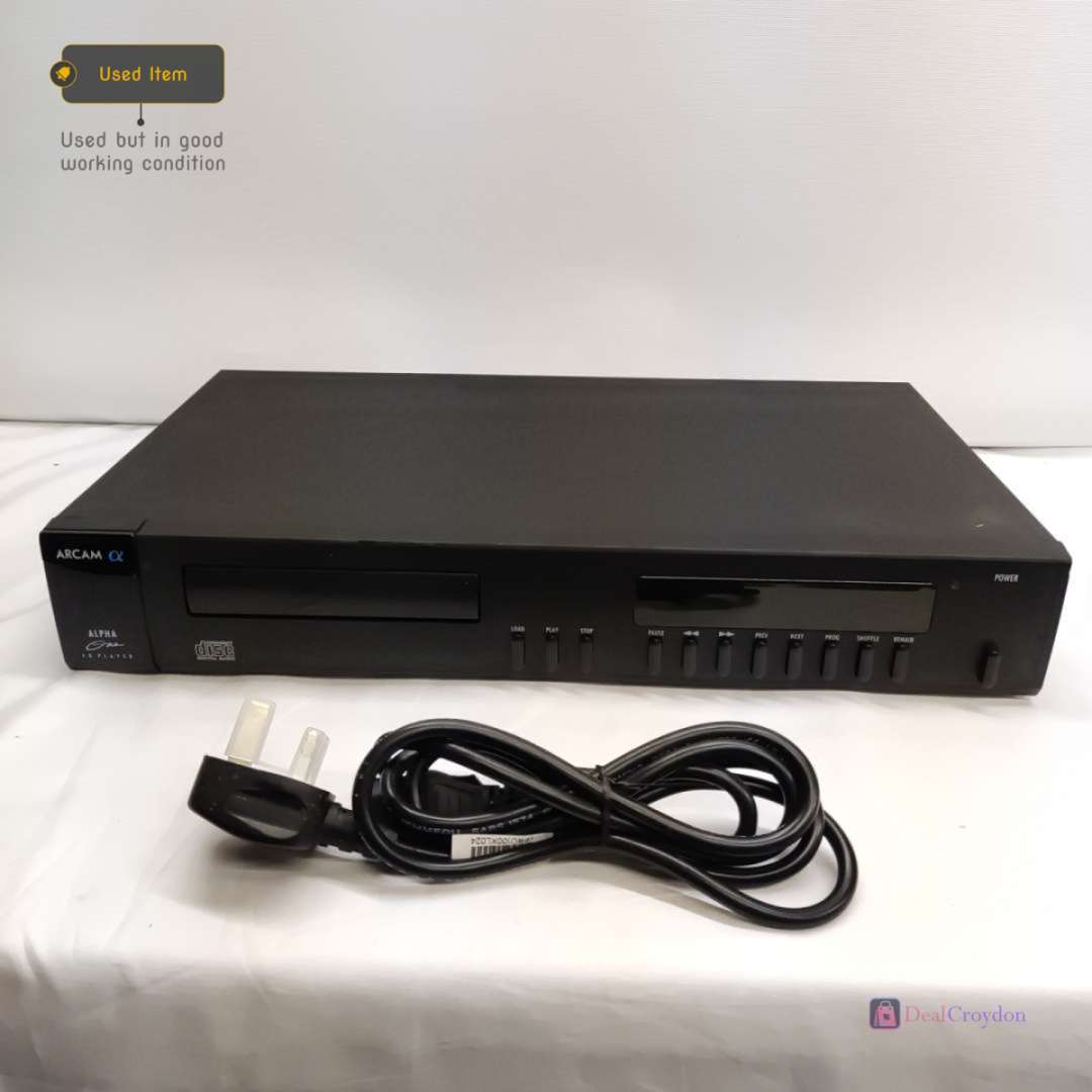 ARCAM ALPHA ONE HIFI SEPARATE AUDIO COMPACT DISC CD PLAYER NO REMOTE