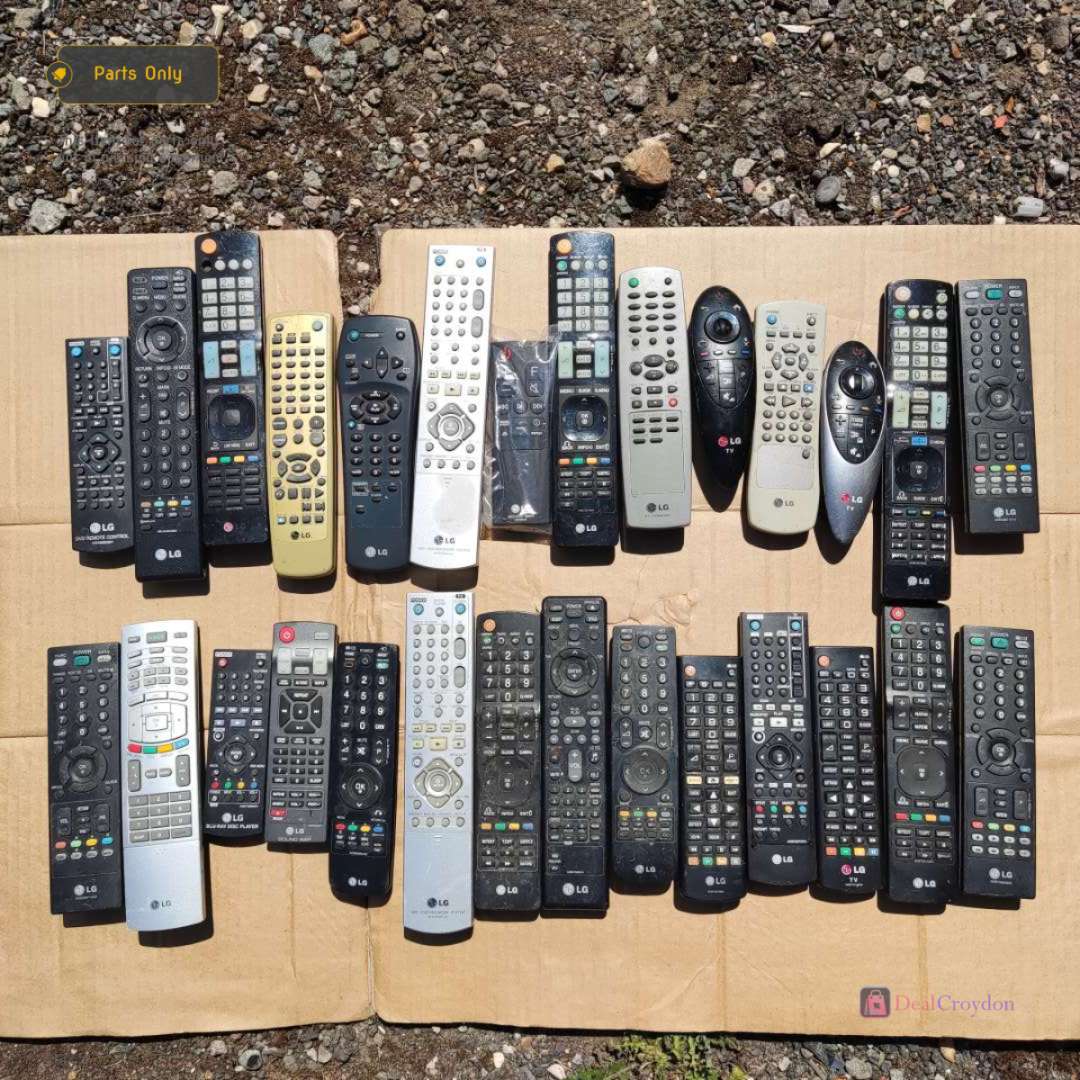 job-lot-28-lg-remote-controllers-tv-control-mix-models-untested