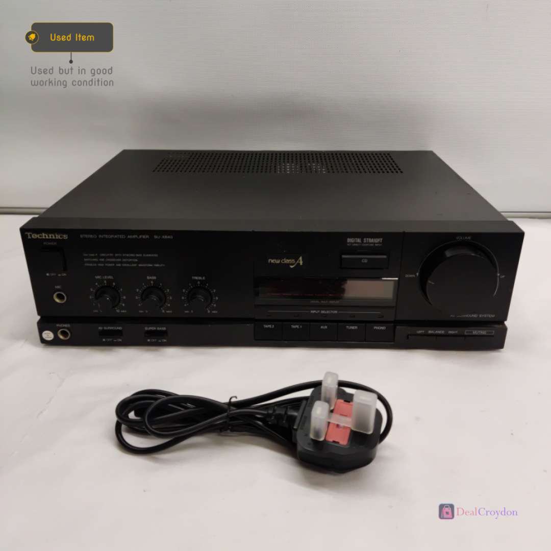 TECHNICS SU-X840 STEREO INTEGRATED AMPLIFIER HI-FI SEPARATE AMP NO