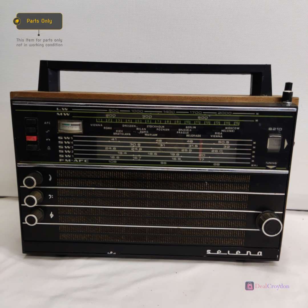 SELENA TENTO RADIO RECEIVER USSR SOVIET RUSSIAN RADIO VINTAGE SPARE & REPAIR