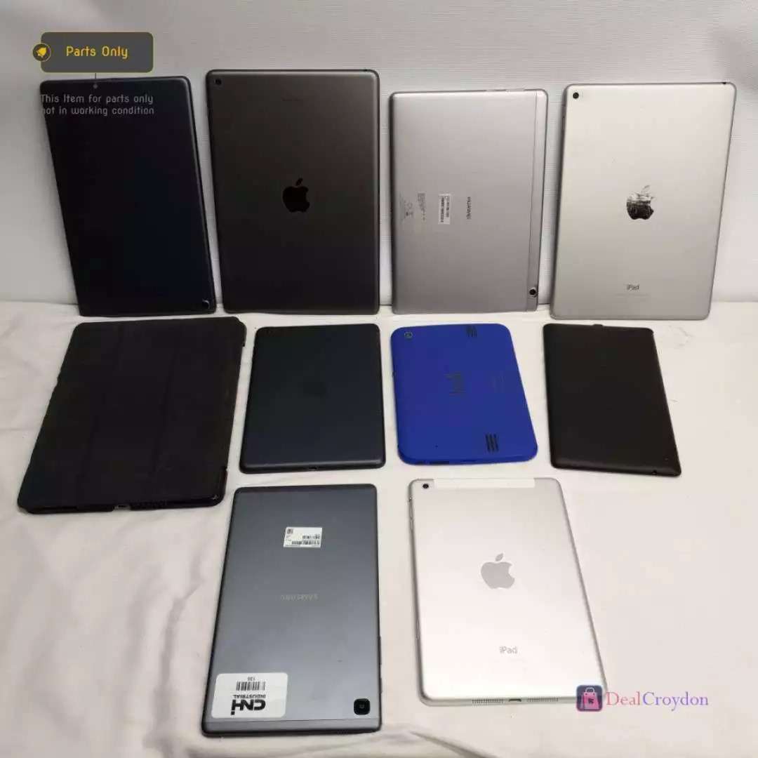 job-lot-10x-tablets-mixed-apple-ipad-samsung-huawei-asus-faulty-bundle-for-parts