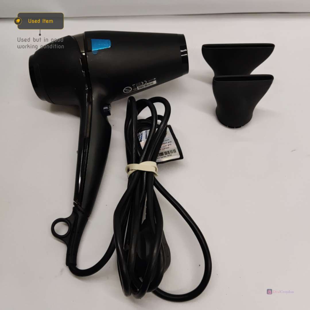 GHD AIR 1.0 PROFESSIONAL HAIR DRYER WITH 2 ATTACHMENTS