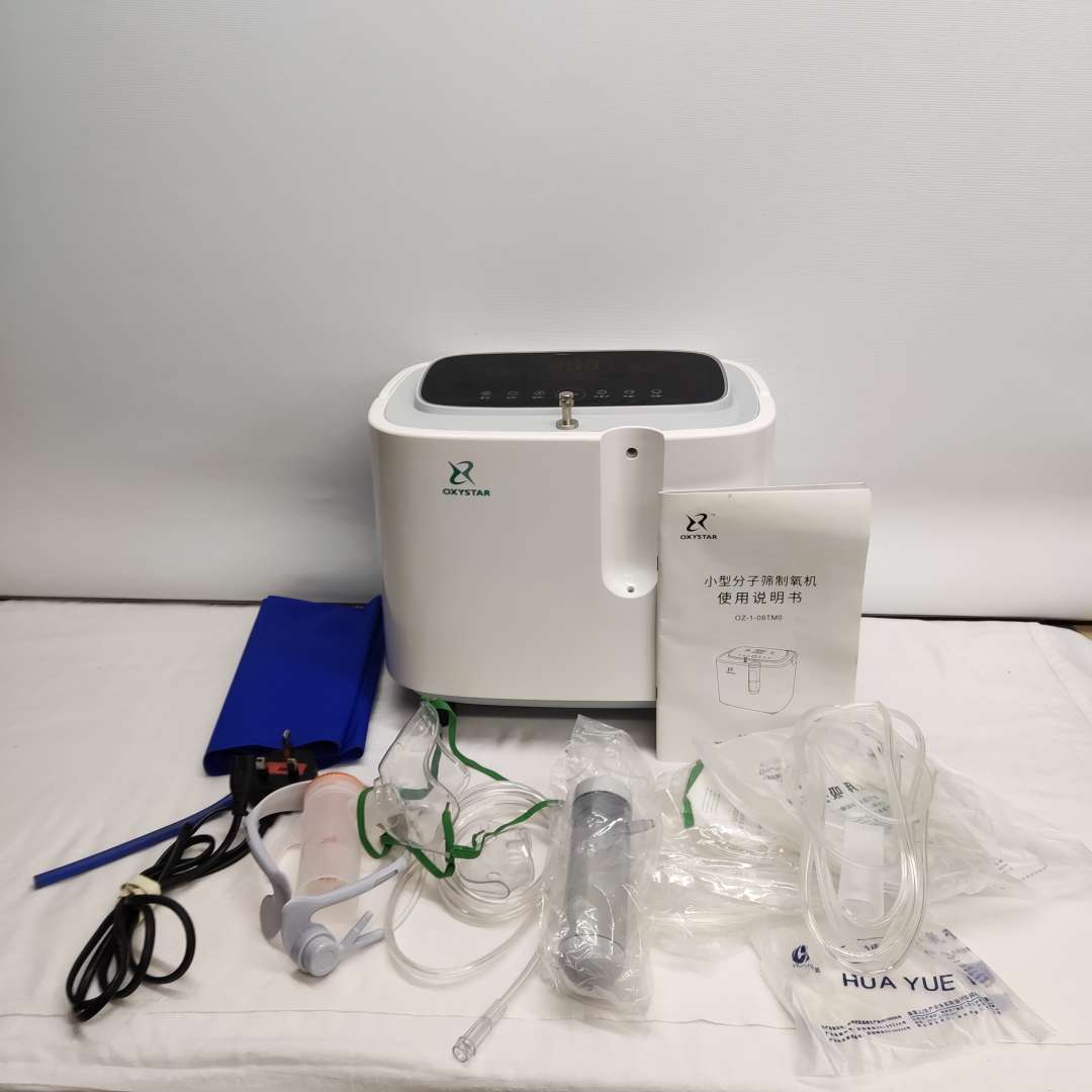 OXYSTAR OZ-1-08TM0 CONCENTRATOR WITH ATTACHMENTS